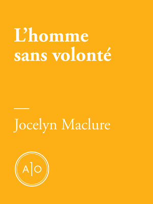 cover image of L'homme sans volonté